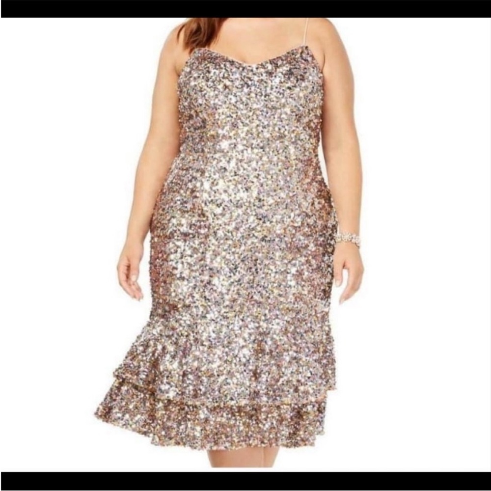 Sequin Evening Dress